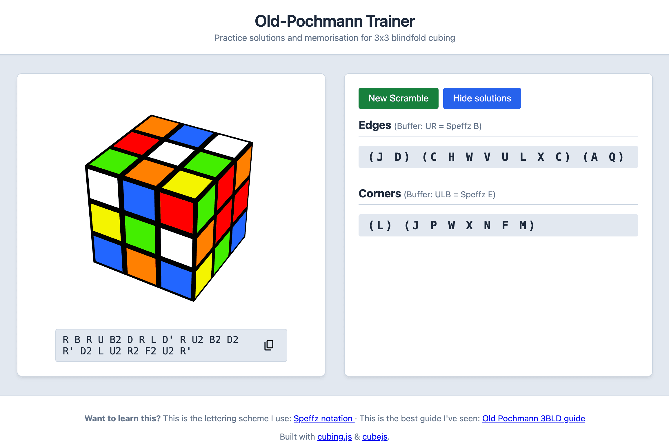 Old Pochmann Trainer
